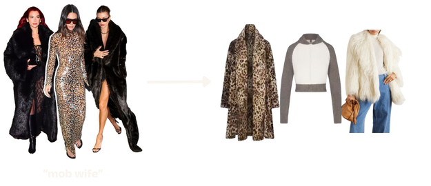 AI-curated fashion collections for seasonal themes showing automated assortment